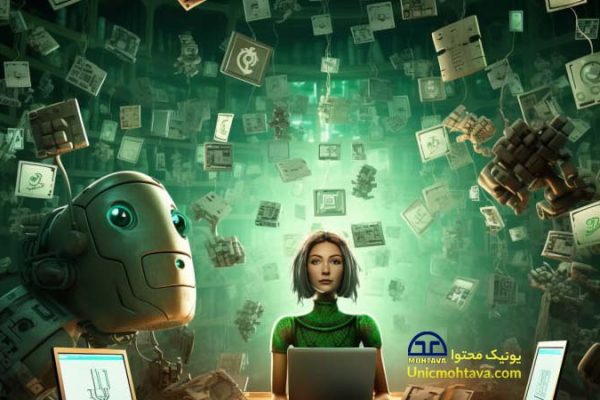 تولید محتوا با هوش مصنوعی|unic mohtava